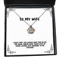 joke wife i wish that you would wait for me by the door naked with those inappropriate crown pendant necklace for wife from husband
