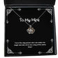 youre the only person who can make me laugh and also crown pendant necklace wife present from husband funny jewelry for wife wedding gifts birthday gifts valentines day
