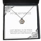 happy birthday to the person who makes every day a little crown pendant necklace fiancee jewelry new gifts for fiancee hanukkah gifts kwanzaa gifts new years
