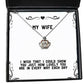 epic wife i wish that i could show you just how lovely you are in every way each fancy holiday crown pendant necklace for wife