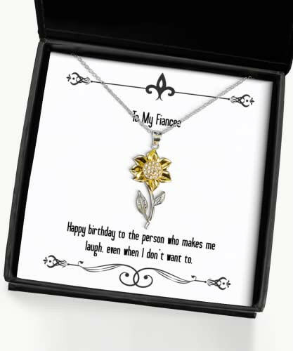 brilliant fiancee gifts happy birthday to the person who makes me special birthday sunflower pendant necklace gifts for gifts for fiancee gift ideas for fiancee what to get my fiancee