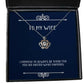 sarcasm wife crown pendant necklace i promise to always be there for you no matter for wife present from husband jewelry for wife