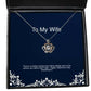 sarcasm wife theres no better feeling than falling asleep next to the person you adore holiday crown pendant necklace for wife