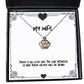 inspire wife there is no love like the one between us and there never will be again holiday crown pendant necklace for wife