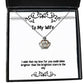 i wish that my love for you could shine brighter than the brightest crown pendant necklace wife present from husband nice jewelry for wife