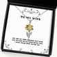 you are my most precious ever and as long as we both shall live i wife sunflower pendant necklace cute wife gifts jewelry for wife