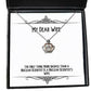 the only thing more badass than a nuclear scientist is a nuclear wife crown pendant necklace special wife jewelry for wife