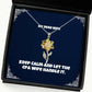 keep calm and let the cpa wife handle it wife sunflower pendant necklace nice wife jewelry for wife