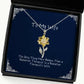 unique idea wife sunflower pendant necklace the only thing more badass than a present for wife sarcastic gifts from husband