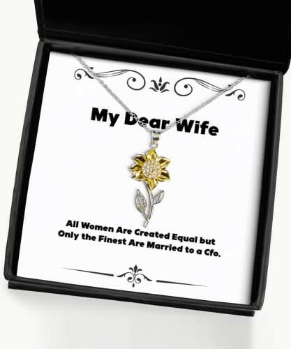 fancy wife gifts all women are created equal but only the finest are married to a holiday sunflower pendant necklace for wife funny wife gift ideas funny wife gifts humorous wife gift gag wife