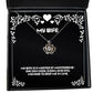 fun wife gifts my wife is a master at multitasking she can cook clean cute birthday crown pendant necklace gifts for wife funny wife gift gag gift for wife funny birthday gift for wife funny