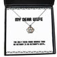 epic wife crown pendant necklace the only thing more badass than an actuary is an actuarys present for wife special from husband