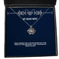 unique wife crown pendant necklace being someones first love may be great but to be their last is unique for wife holiday