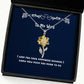 epic wife i wish for your happiness because i know how much you mean to me reusable sunflower pendant necklace for wife from husband