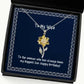 to the woman who has always been my biggest fan happy birthday sunflower pendant necklace wife jewelry sarcasm gifts for wife