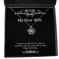 i married my wife for her sense of adventure and she never fails to crown pendant necklace wife jewelry unique gifts for wife wife jewelry gift ideas unique wife jewelry gifts best wife jewelry