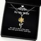 wife gifts for wife my wife is like a fine wine she only gets unique wife sunflower pendant necklace jewelry from husband wedding bands engagement rings bridesmaids jewelry mothers day jewelry