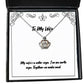 fancy wife crown pendant necklace my wifes a water sign im an earth present for wife inappropriate gifts from husband funny wife gift ideas unique funny wife gifts inexpensive funny wife