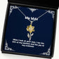 when i look at your face i see the love of my sunflower pendant necklace wife present from husband love jewelry for wife