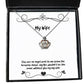 fancy wife gifts you are an angel sent to me from the heavens above my life wouldnt holiday crown pendant necklace for wife hanukkah gifts kwanzaa gifts birthday gifts