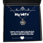 best wife gifts i know were apart but my love for you is indestructible i miss wife crown pendant necklace from husband birthday present gift ideas for birthday what to get for birthday