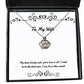 unique wife my dear lovely wife your love is all i need to be the best man i can be in wife crown pendant necklace from husband
