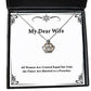 motivational wife all women are created equal but only the finest are married to a preacher holiday crown pendant necklace for wife