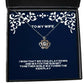 love wife i wish that we could lay down and watch the sun set together while fancy crown pendant necklace for wife from husband