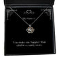 sarcasm fiancee crown pendant necklace you make me happier than a kid in a candy store present for best gifts from christmas hanukkah kwanzaa new years eve valentines day easter mothers
