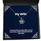 let me be the one who takes care of your heart mind and body each and every crown pendant necklace wife jewelry perfect for wife