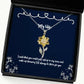 useful wife sunflower pendant necklace i wish that you could fall asleep in my arms and wake for wife jewelry