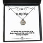 nice wife crown pendant necklace my darling wife my love for you is deeper than a great big present for wife funny from husband