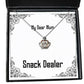 snack dealer crown pendant necklace mum for mum