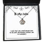 cute wife crown pendant necklace i wish that you would always have me by your side for wife present from husband jewelry for wife
