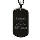 engraved umpire black dog tag retired umpire gift for veterans day graduation and christmas unique umpire dog tag for dog lovers and umpire fans