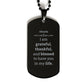 abuela appreciation gifts i am grateful thankful and blessed thank you black dog tag for abuela birthday inspiration gifts for abuela