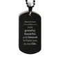 mum in law appreciation gifts i am grateful thankful and blessed thank you black dog tag for mum in law birthday inspiration gifts for mum in law