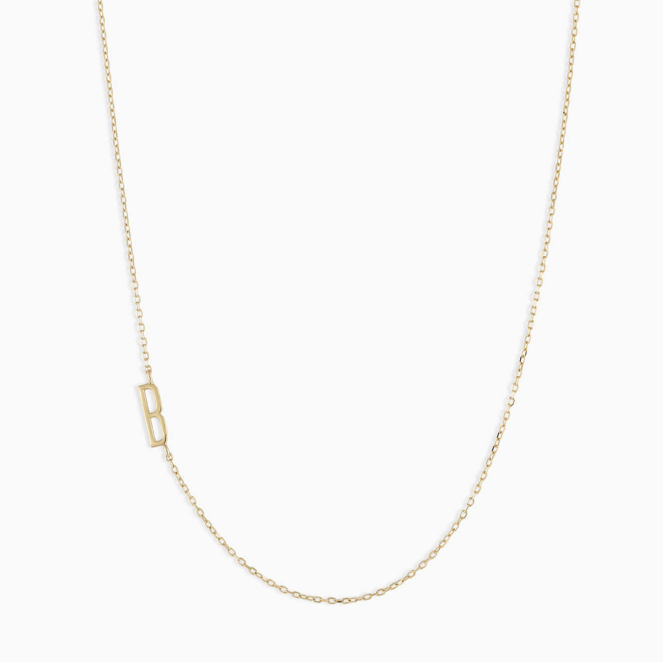 Personalized Initial Necklace, 18k Gold Plated Clavicle Chain, Dainty Everyday Wear, Unique Gift for Her, Custom Letter Pendant
