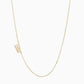 Personalized Initial Necklace, 18k Gold Plated Clavicle Chain, Dainty Everyday Wear, Unique Gift for Her, Custom Letter Pendant