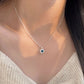 S925 Sterling Silver Six-Pointed Star Necklace -  Fashion Clavicle Chain