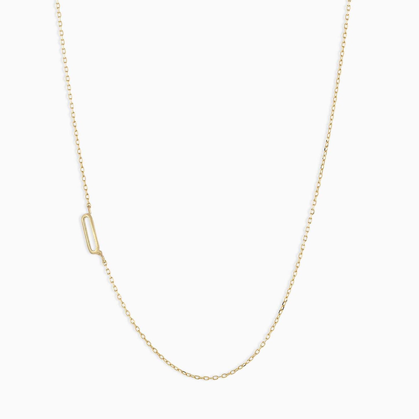 Personalized Initial Necklace, 18k Gold Plated Clavicle Chain, Dainty Everyday Wear, Unique Gift for Her, Custom Letter Pendant