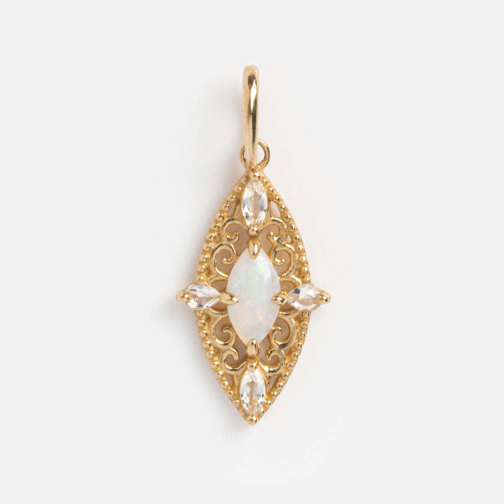 Exquisite pendants - vintage style birth Stone accessories for high-end DIY fashion