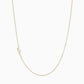 Personalized Initial Necklace, 18k Gold Plated Clavicle Chain, Dainty Everyday Wear, Unique Gift for Her, Custom Letter Pendant