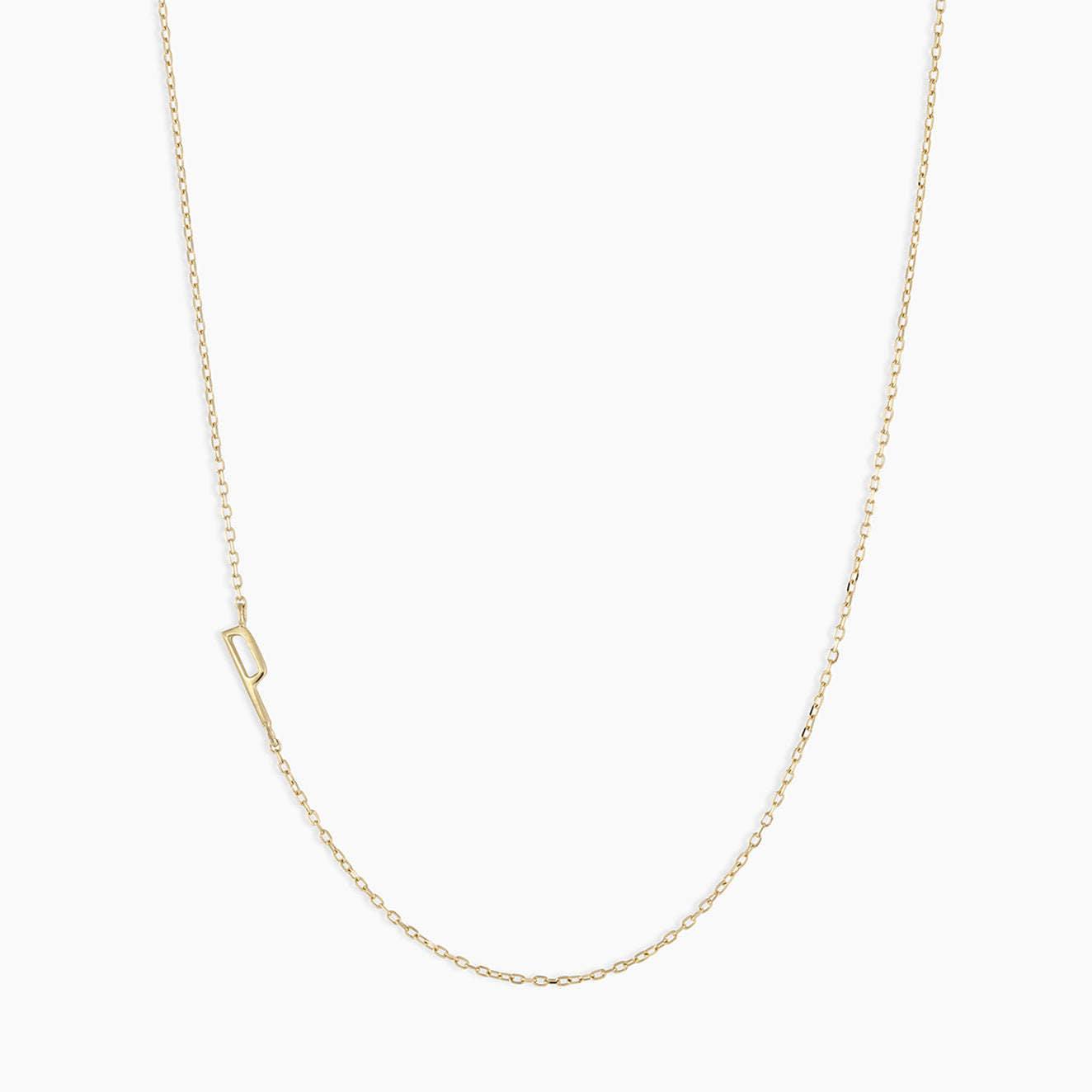 Personalized Initial Necklace, 18k Gold Plated Clavicle Chain, Dainty Everyday Wear, Unique Gift for Her, Custom Letter Pendant