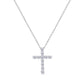 S925 Sterling Silver Cross Necklace for Women - Simple & Versatile Clavicle Chain
