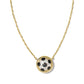 14K Gold Plated Sports Necklace  Soccer, Basketball, Baseball, Volleyball, Softball