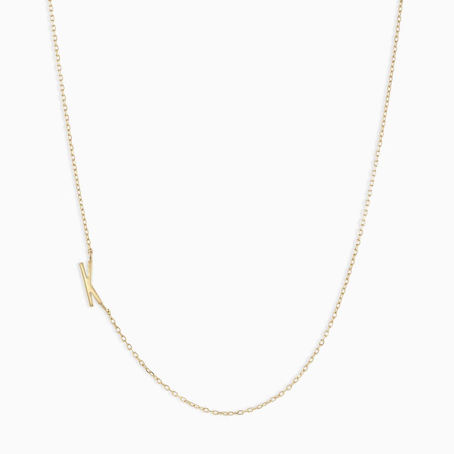 Personalized Initial Necklace, 18k Gold Plated Clavicle Chain, Dainty Everyday Wear, Unique Gift for Her, Custom Letter Pendant
