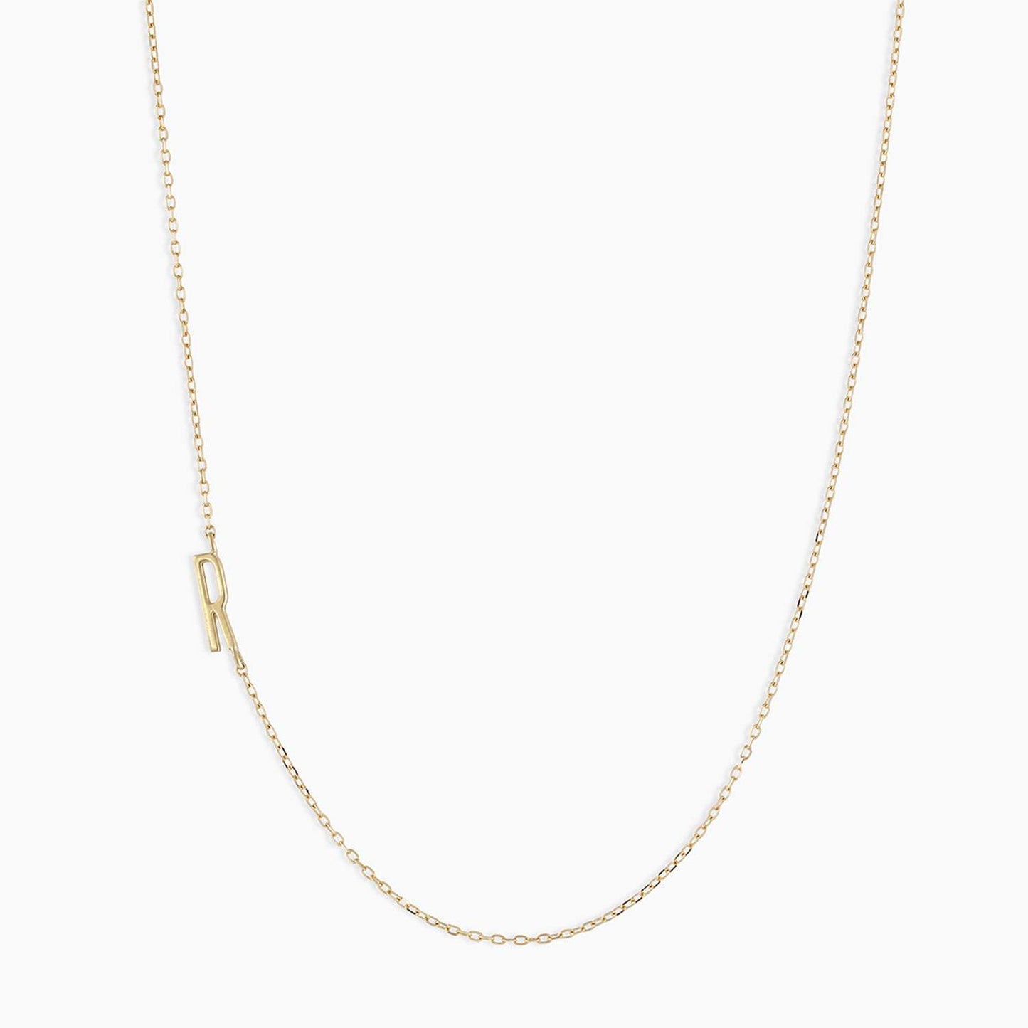 Personalized Initial Necklace, 18k Gold Plated Clavicle Chain, Dainty Everyday Wear, Unique Gift for Her, Custom Letter Pendant