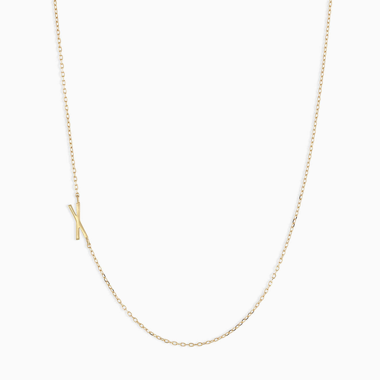 Personalized Initial Necklace, 18k Gold Plated Clavicle Chain, Dainty Everyday Wear, Unique Gift for Her, Custom Letter Pendant