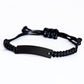 birthday black rope bracelet 